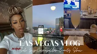 TRAVEL VLOG: Las Vegas- Attending International Beauty Show 2022| The Cosmopolitan -Marquee DayClub