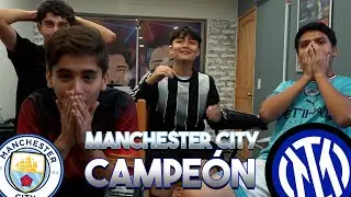 MANCHESTER CITY VS INTER DE MILÁN - VIDEO REACCIÓN CON AMIGOS