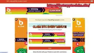 new btc earning auto faucet | bitcoin faucet | free faucet claim | cryptocurreny earning