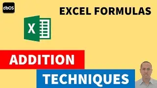 Addition Techniques in Excel formulas | Addition in Excel