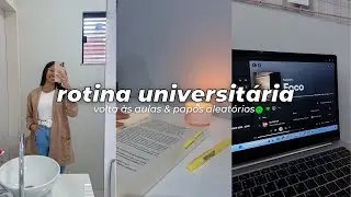 VLOG | volta às aulas, bolsa da faculdade & papos aleatórios