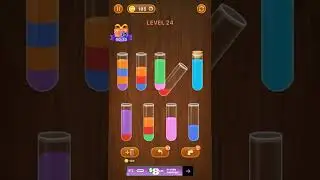 Sort Em All Water Puzzle Level 24 Solution
