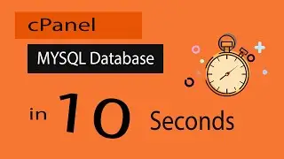 How to Create MySQL Database and Give Database user Permission in cPanel
