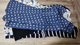 Розпаковка мішка сортовки "Плаття котон" на оптовому складі #секонд-хенд і сток #Екстрасток