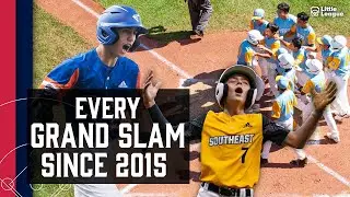 Every Little League Grand Slam since 2015