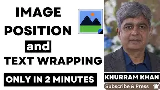 How to fix image Position in Word? || Setting, Alignment, Style, and Formation of picture in MS Word