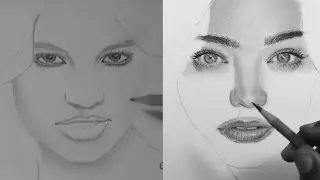 Drawing Progress from 2013 to 2017 (Side by side)