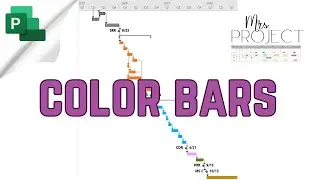 Change Symbol Colors - MS Project