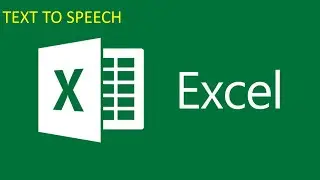 Day283 Excel Text to Speech