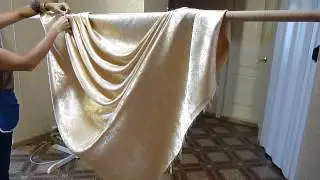 How to Make a Swag Without Patterns