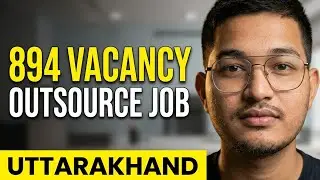 Uttarakhand BRP CRP Bharti 2024 || Uttarakhand govt Job 2024 || Uttarakhand Outsource vacancy 2024