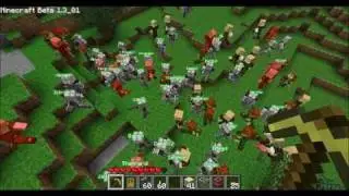 Minecraft Wars: Battle Between Elves and Guards