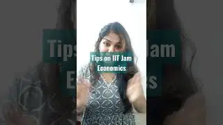Tips on IIT Jam Economics #shorts #application #clarity #topics #theory #papers #solve #methodology