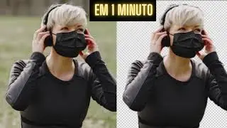 Como tirar o Fundo de uma Imagem no Photoshop Rápido | Como deixar fundo transparente