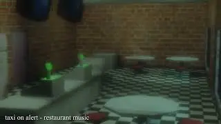 taxi on alert - restaurant music