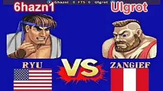 Street Fighter II': Champion Edition - 6hazn1 vs Ulgrot FT5