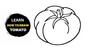 How To Draw A Tomato For Beginners|tomato Drawing Tutorial|trending Topics