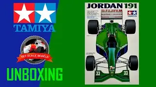 Jordan 191 F1 Tamiya 1/24 UNBOXING