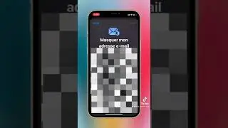 Comment masquer son adresse e-mail 📧 sur iphone #shorts