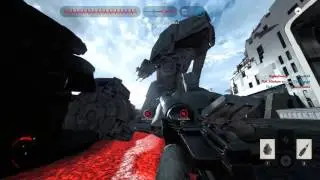 Star Wars Battlefront Glitched Walkers