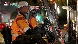 Sydney Metro: Installing Pitt Street Station escalators