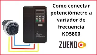 Cómo conectar un potenciómetro externo a un variador de frecuencia transformador KD5800