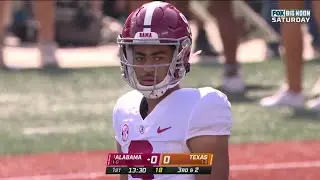 Bryce Young (Alabama QB) vs Texas 2022