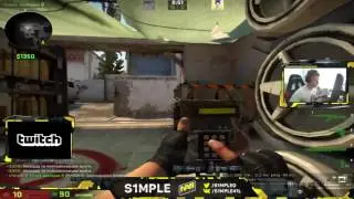 s1mple 1v4