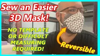 New Off-Set 3D Mask Design with No Template or Detailed Measuring Required!