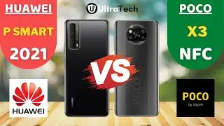 Huawei P Smart 2021 vs Poco X3 NFC | Comparison Video