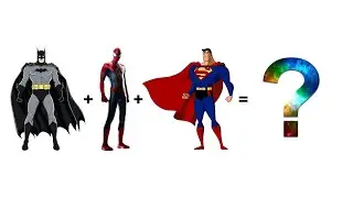 Superhero Drawing Photo Edit in Photoshop