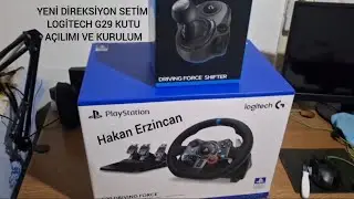 YENİ DİREKSİYON SETİM LOGİTECH G29 KUTU AÇILIMI VE KURULUM