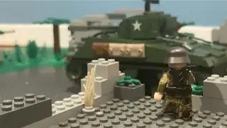 Tank Assault - Lego WW2 Stopmotion