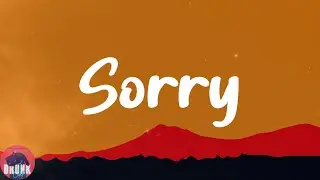 Justin Bieber - Sorry (Lyrics)