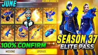 June Elite Pass Free Fire 2021 | Free Fire June Elite Pass 2021 Full Review | Garena Free Fire