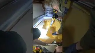 How to remove a holding tank 