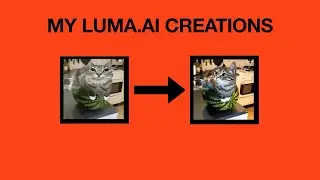 My Luma.AI Creations #lumalabs #ai #artificialintelligence #creations