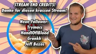 Beende deinen Stream wie einen Film! End Credits von StreamElements