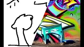 Turn any sketch into a MASTERPIECE using AI