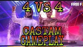 free fire castam 4 vs 4 game play full video#shorts#freefire#mszone#short