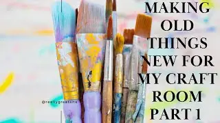 CRAFT ROOM🌸 MAKEOVERS Part 1