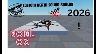 How to make a custom death sound in Roblox Studio