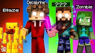 4 Amis sur un BLOCK de MONSTRE sur Minecraft !