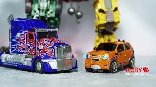 Transformers Stop Motion UT R07 Mudflap ROTF CAR ROBOT TOYS