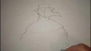 РИСУНОК ЧУМНОГО ДОКТОРА
