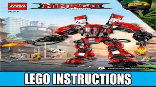 LEGO Instructions - The LEGO Ninjago Movie - 70615 - Fire Mech