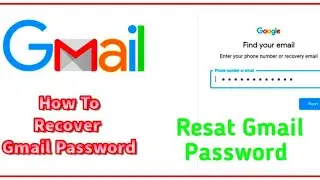 How To recover gmail account | Email recovery | Forget password gmail.com