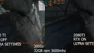 Metro  Exodus 2033 - ULTRA SETTINGS 1080TI vs 2080TI 3440X1440