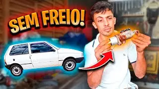 Como trocar o cilindro mestre de freio do uno