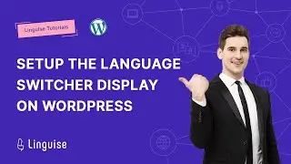 Setup the language switcher display on WordPress